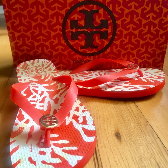 Tory Burch Shoes - Tory Burch flip flop sandals. Size 7 Tory Burch Shoes - Tory Burch flip flop sandals. Size 7